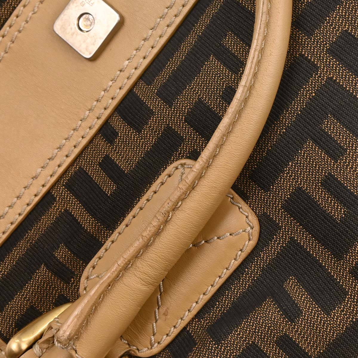 Fendi Brown Zucca Tote Handbag - Image 6