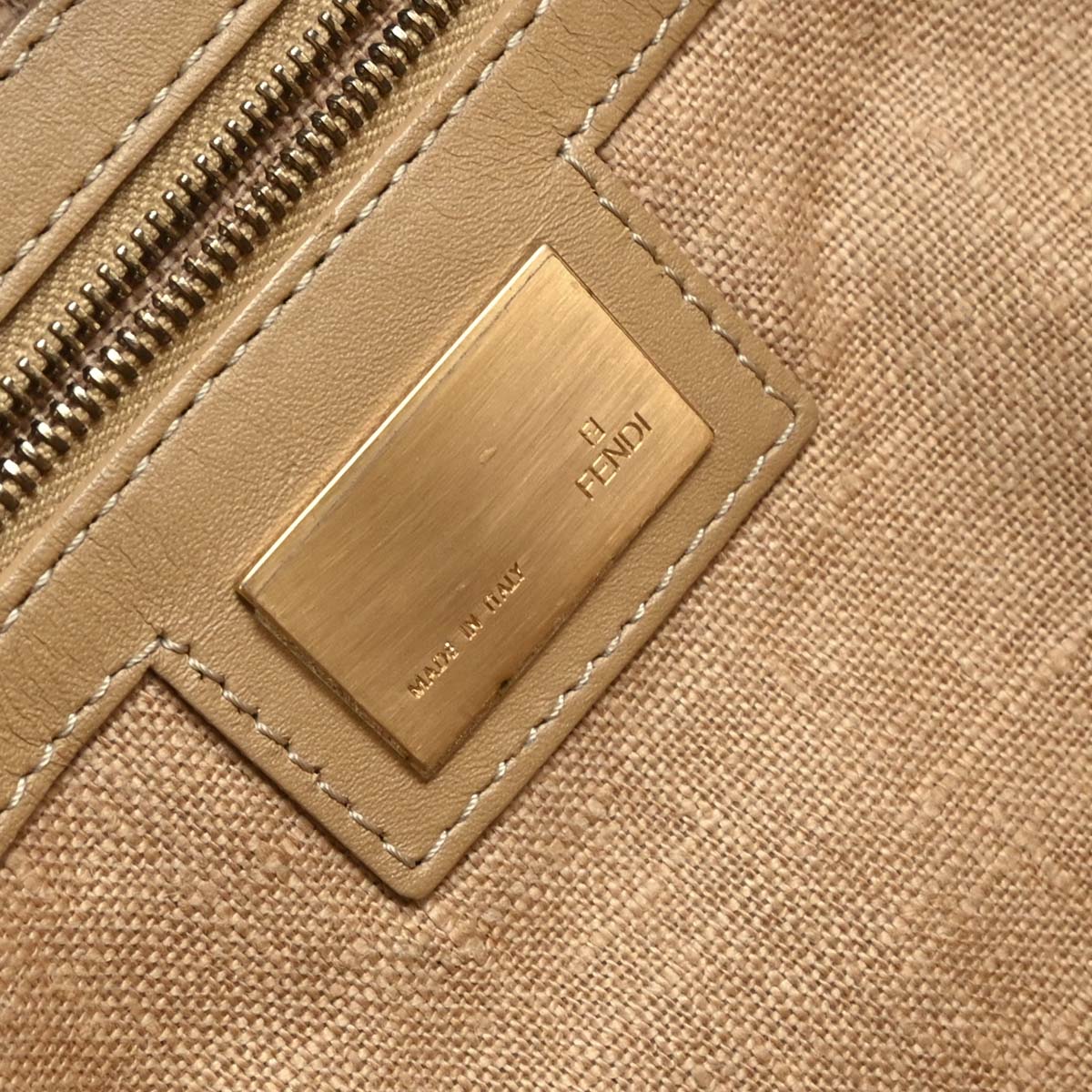 Fendi Brown Zucca Tote Handbag - Image 8