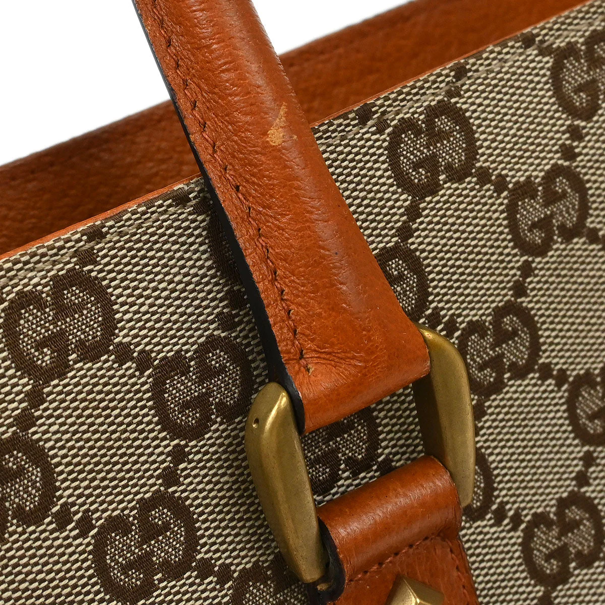 Gucci Beige GG Tote Handbag - Image 6