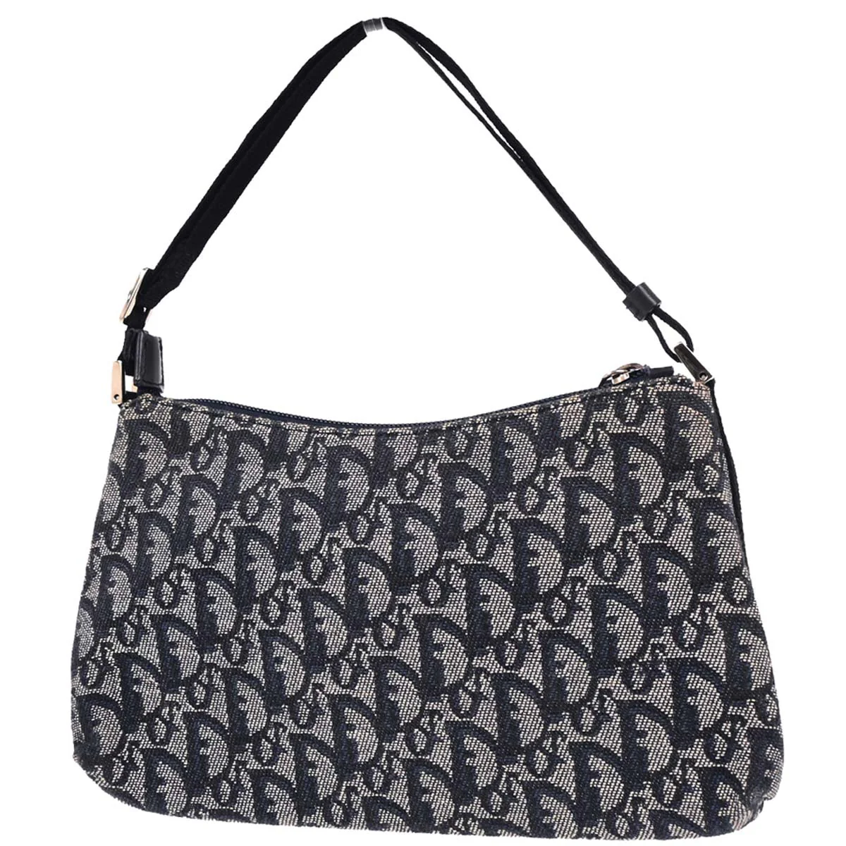 Christian Dior Navy Trotter Handbag - Image 2