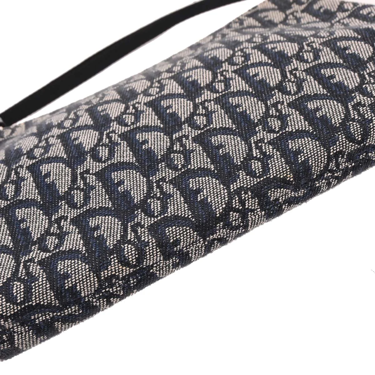 Christian Dior Navy Trotter Handbag - Image 5