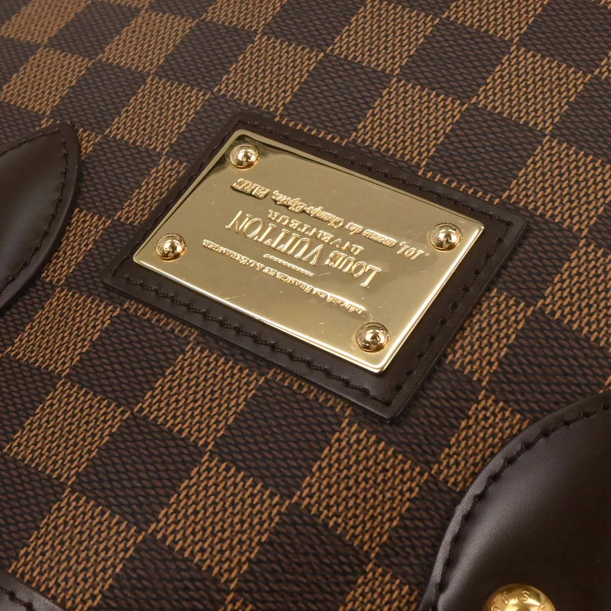 Louis Vuitton 2008 Damier Hampstead PM Tote Handbag N51205 - Image 4