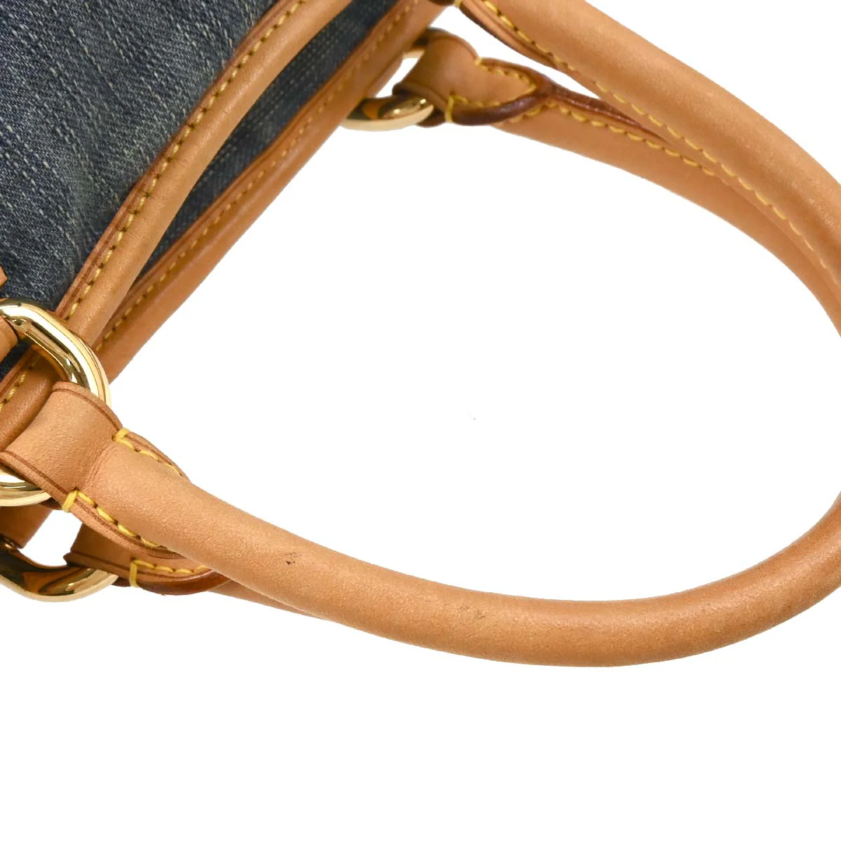 Louis Vuitton 2007 Monogram Denim Neo Cabby GM 2way Shoulder Tote Bag M95350 - Image 3