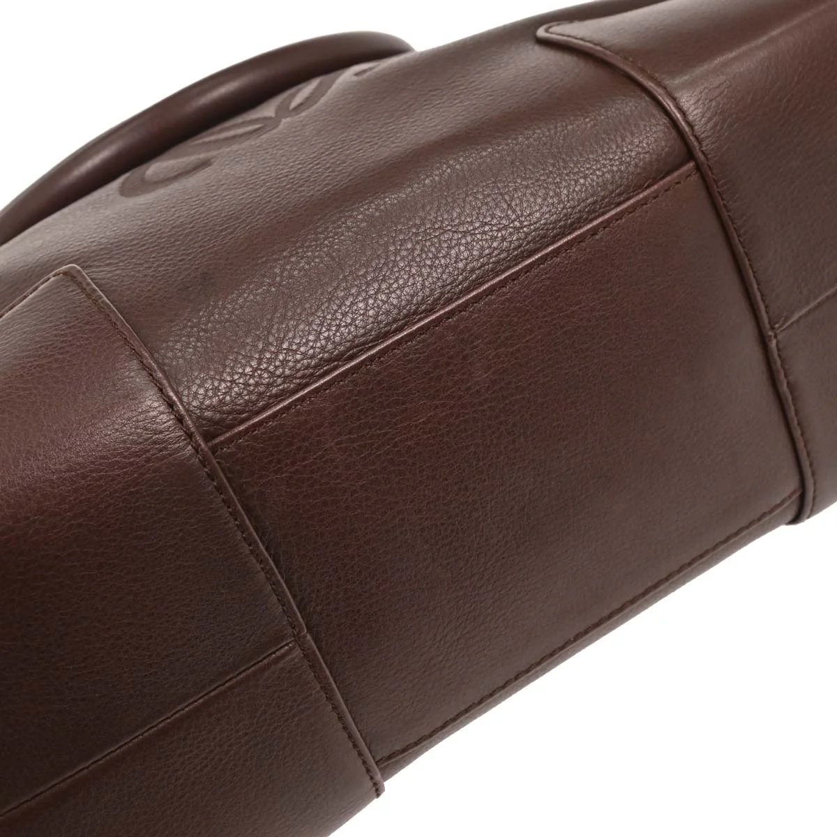 Loewe Brown Fusta 30 Leather Tote Handbag - Image 5