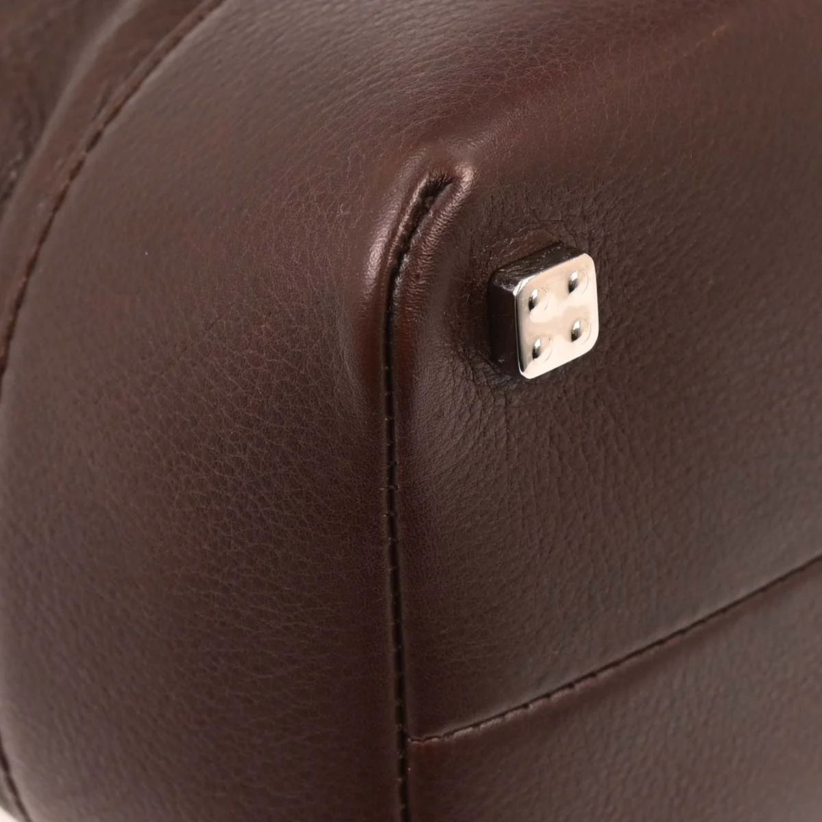 Loewe Brown Fusta 30 Leather Tote Handbag - Image 6