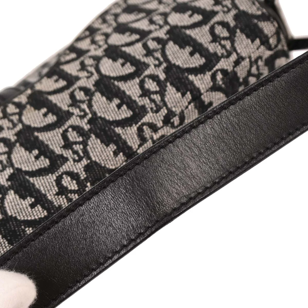 Christian Dior Black Trotter Saddle Handbag - Image 3