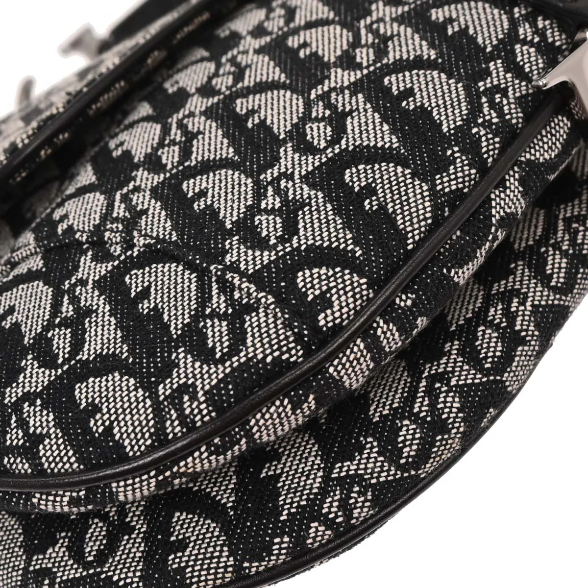 Christian Dior Black Trotter Saddle Handbag - Image 5
