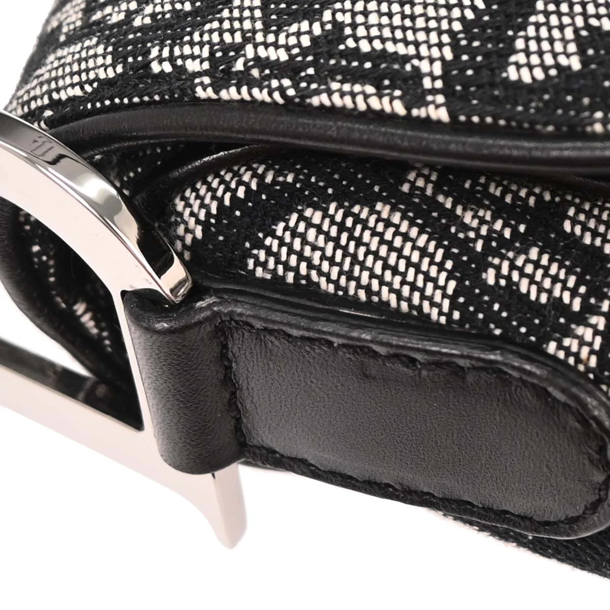 Christian Dior Black Trotter Saddle Handbag - Image 6