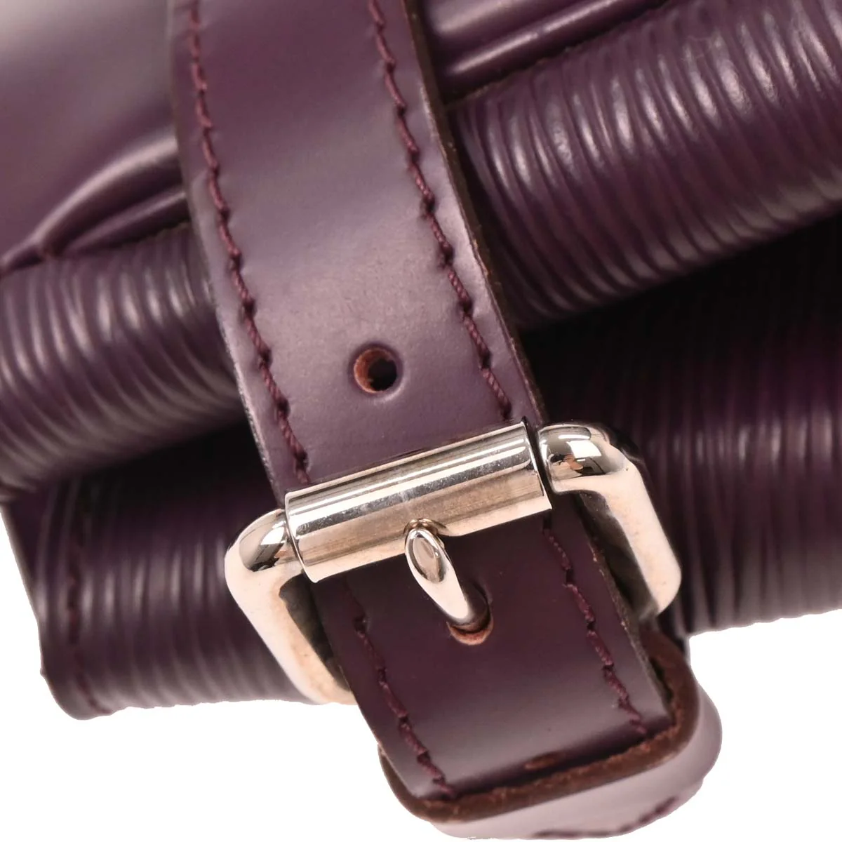 Louis Vuitton 2008 Purple Epi Passy PM Tote Handbag M5926K - Image 6
