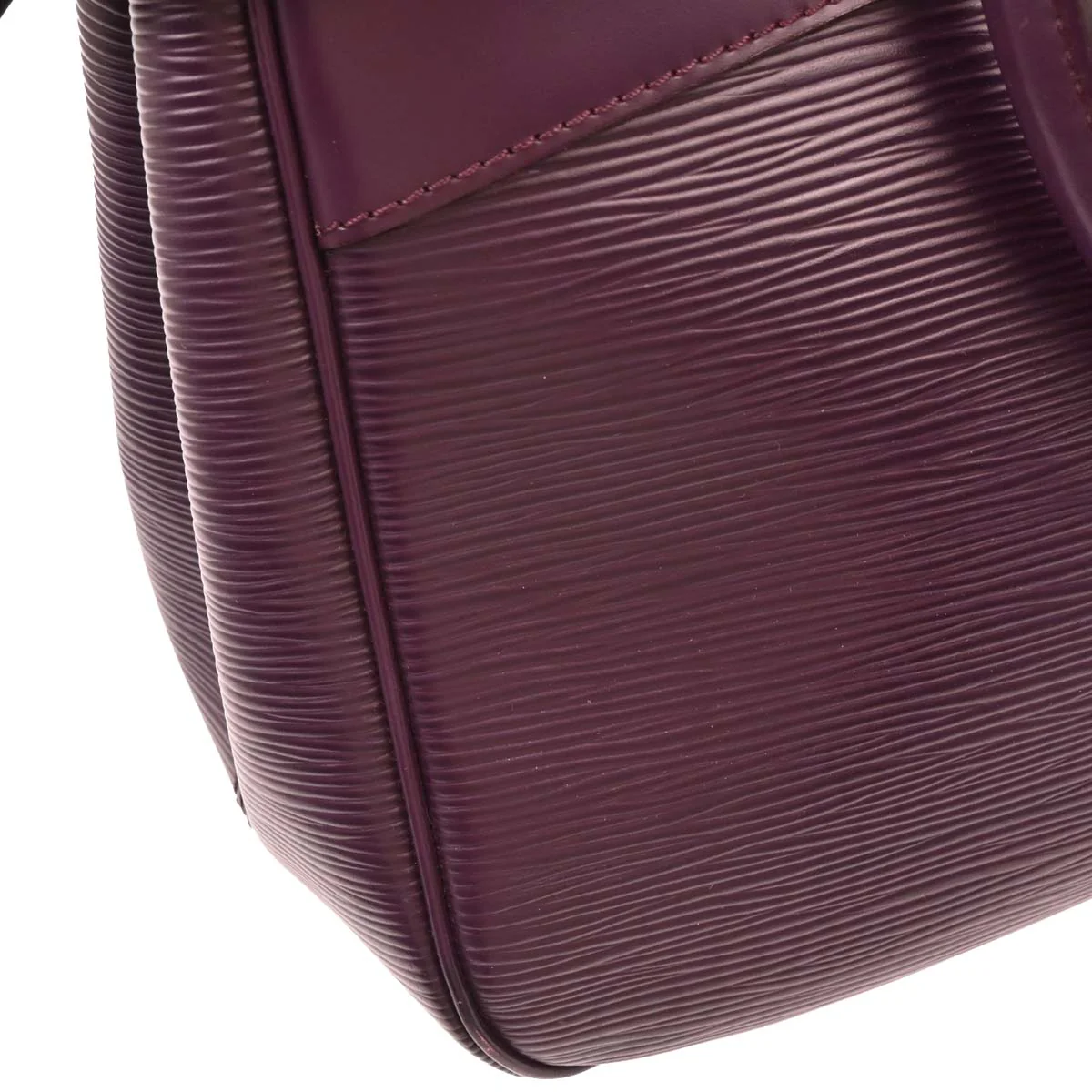 Louis Vuitton 2008 Purple Epi Passy PM Tote Handbag M5926K - Image 7
