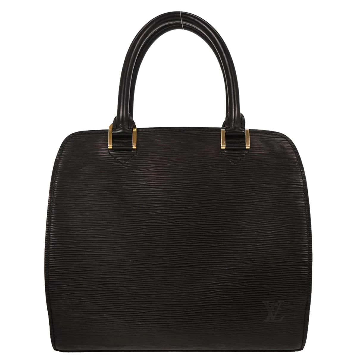 Louis Vuitton Black Epi Pont Neuf Handbag M52052