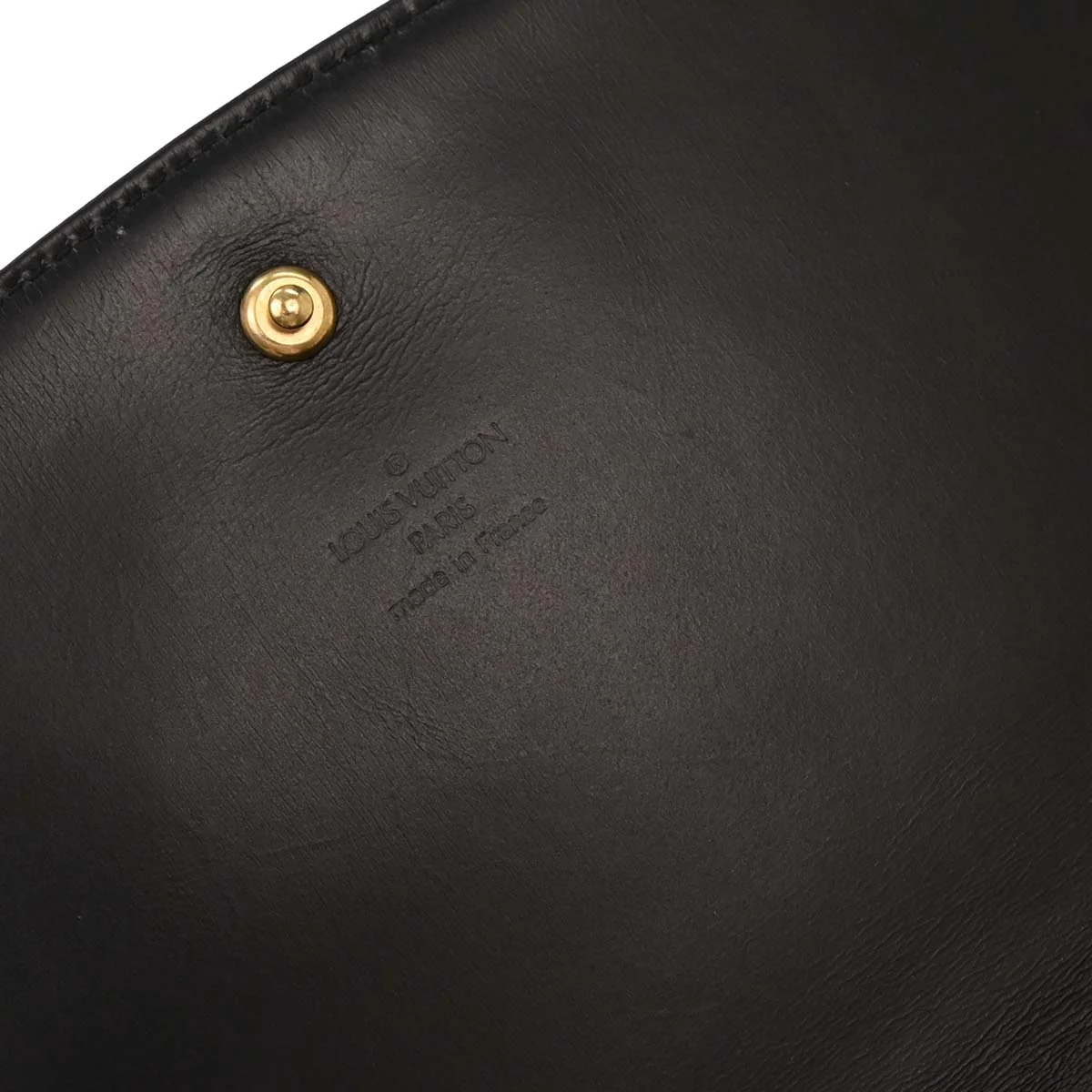 Louis Vuitton Black Opera Aegean Clutch Handbag M63962 - Image 7