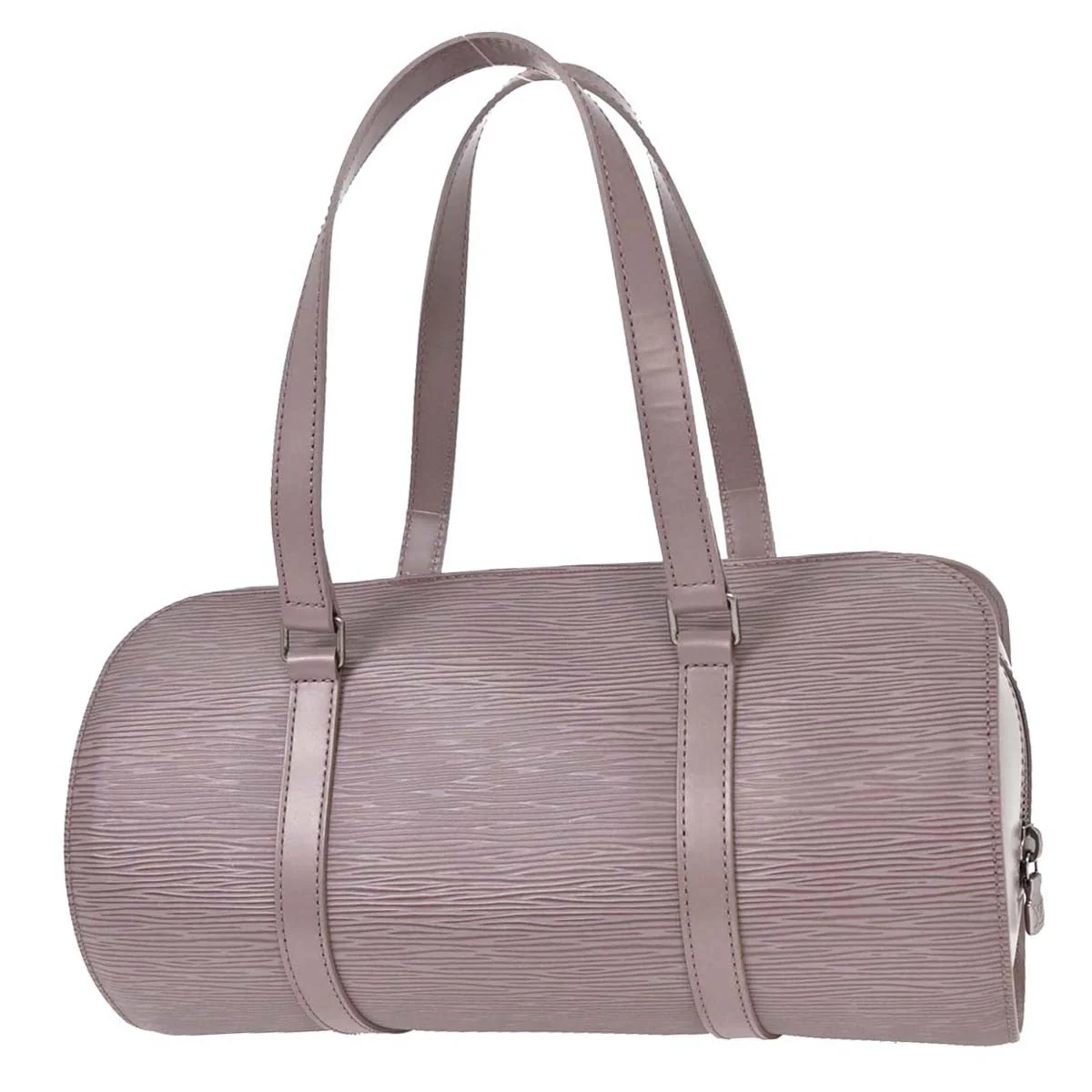 Louis Vuitton 2001 Purple Epi Soufflot Handbag M5222B - Image 2