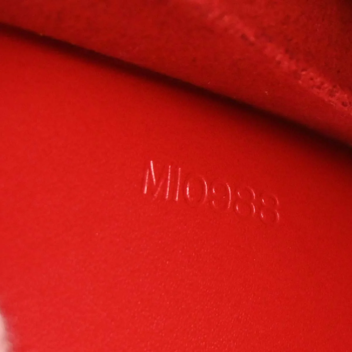 Louis Vuitton Red Epi Pont Neuf Handbag M52057 - Image 10