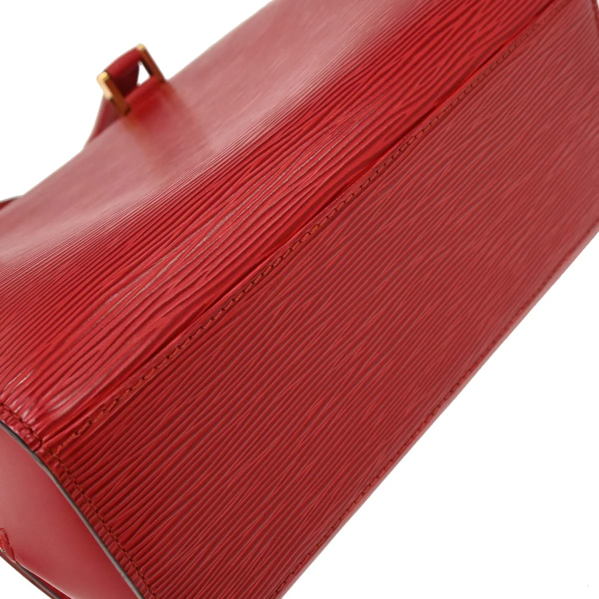 Louis Vuitton Red Epi Pont Neuf Handbag M52057 - Image 3