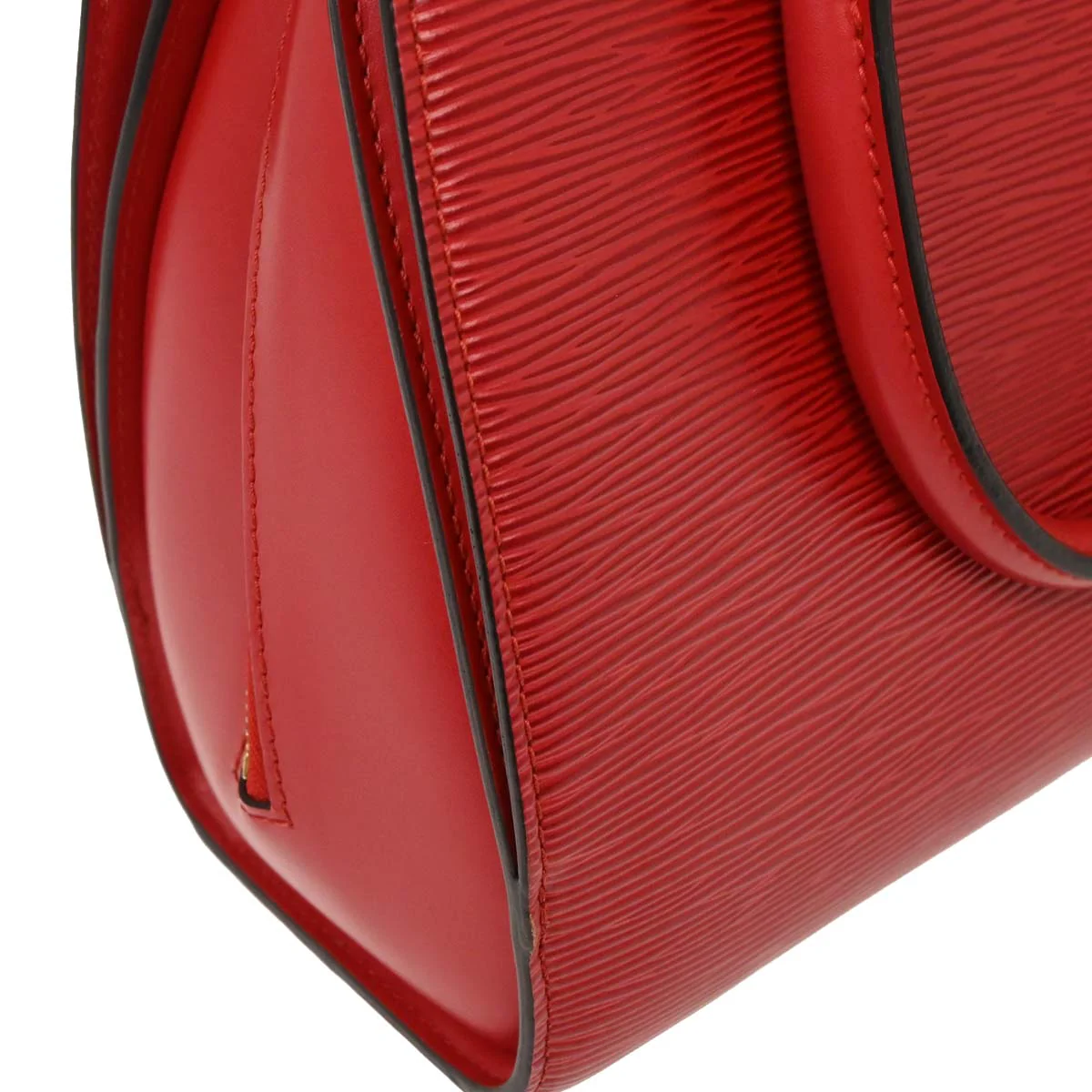 Louis Vuitton Red Epi Pont Neuf Handbag M52057 - Image 4