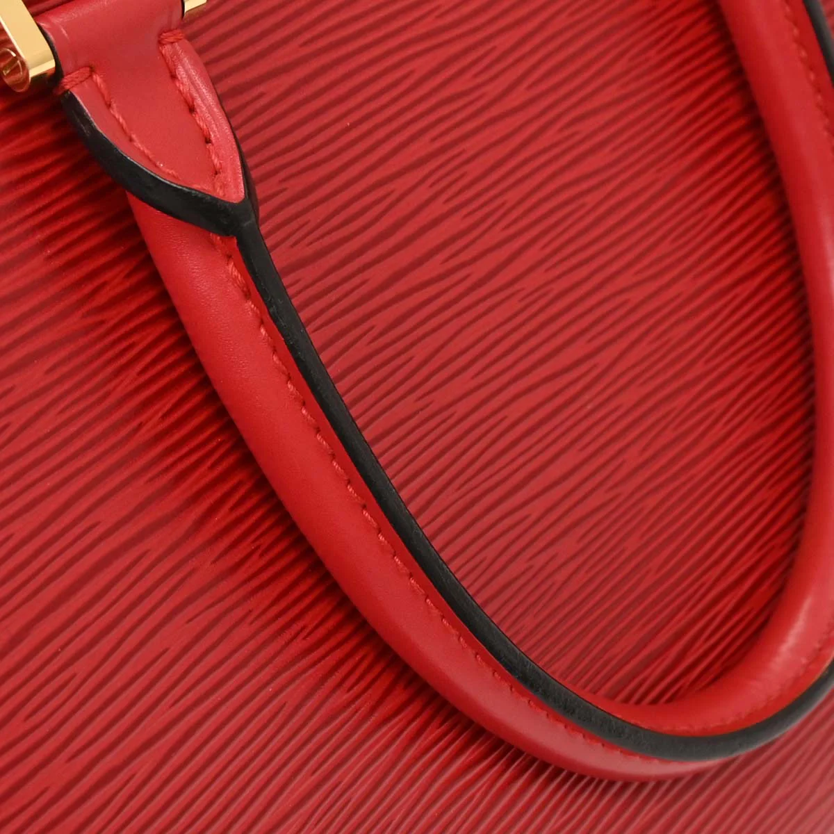 Louis Vuitton Red Epi Pont Neuf Handbag M52057 - Image 5
