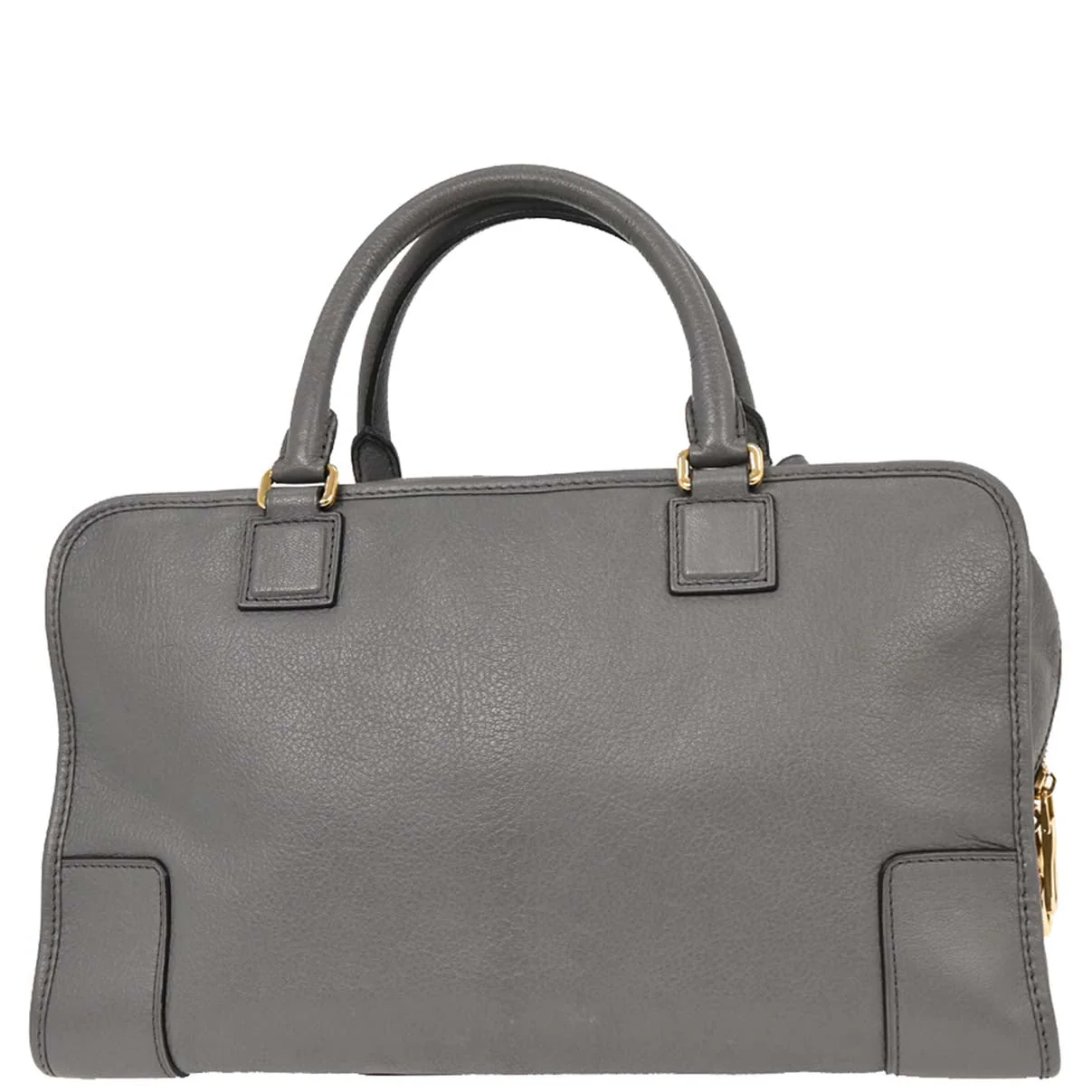 Loewe Gray Amazona 36 Handbag - Image 2