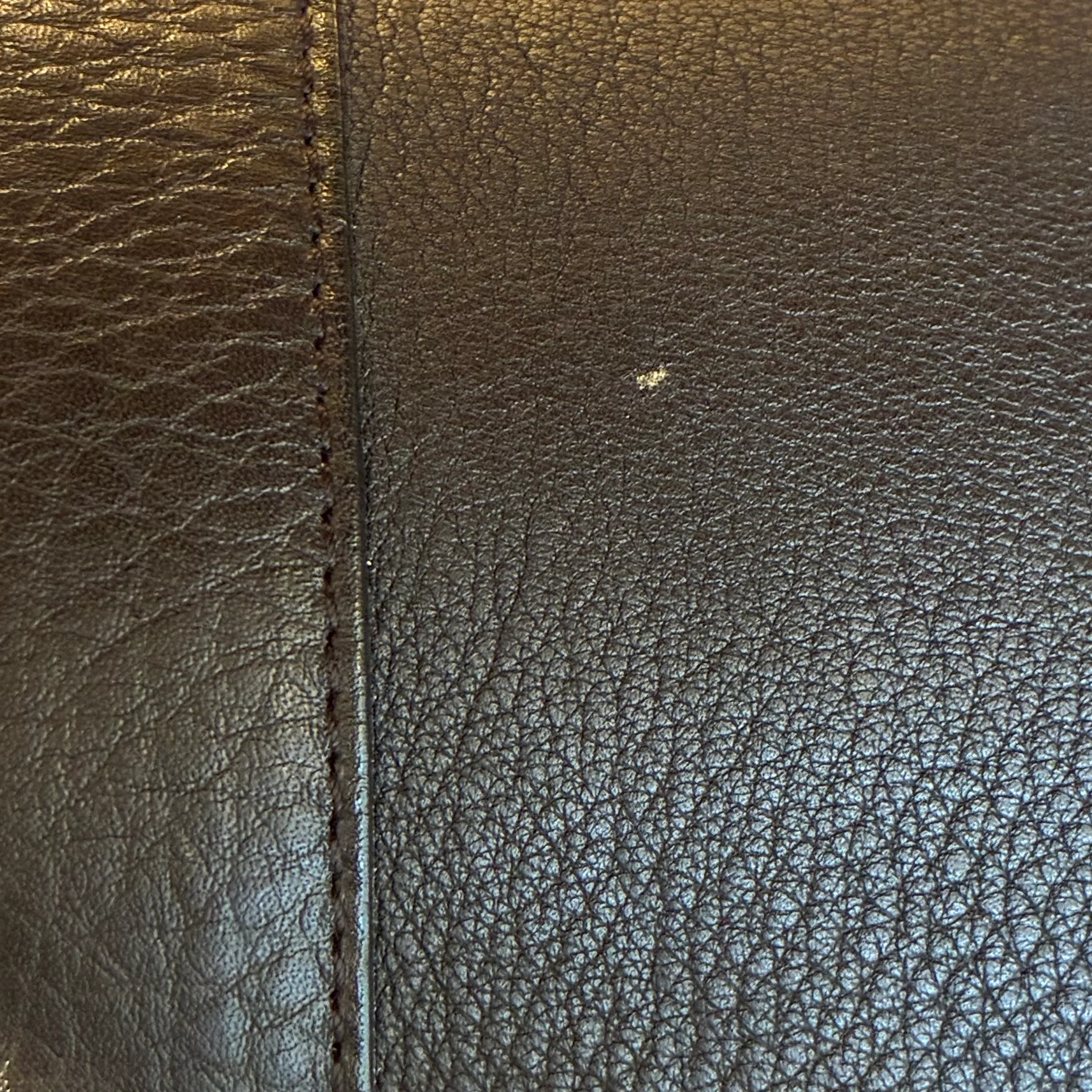 Prada Dark Brown Leather Handbag - Image 11