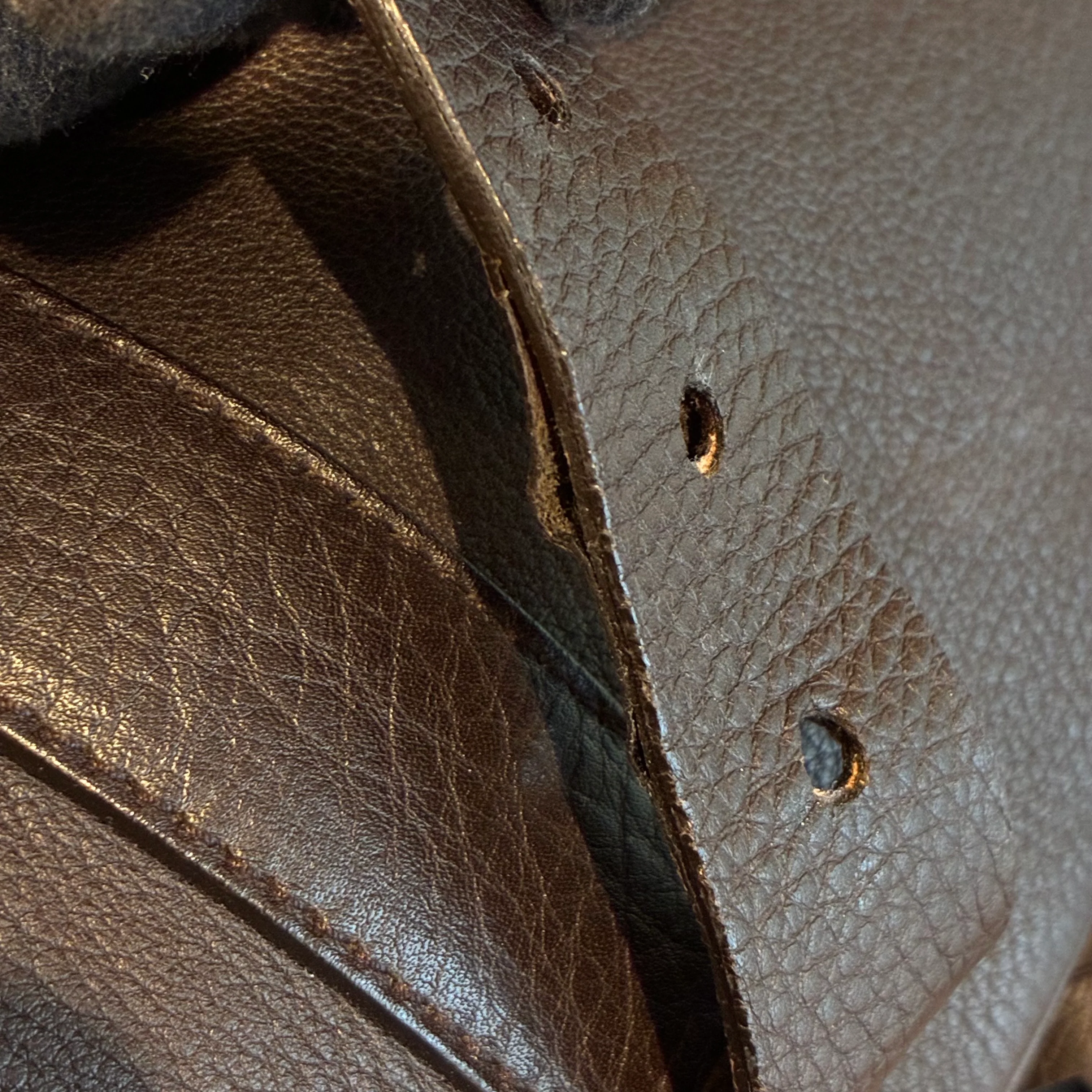 Prada Dark Brown Leather Handbag - Image 13