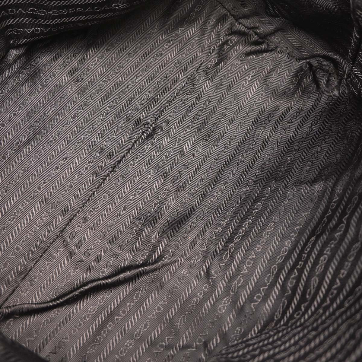 Prada Dark Brown Leather Handbag - Image 8