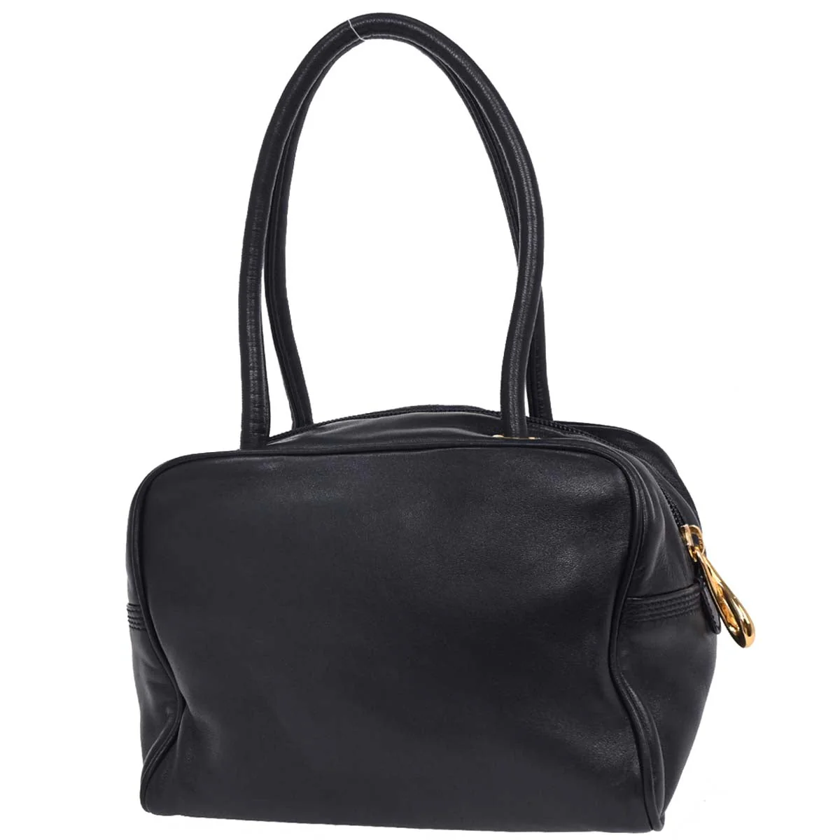 Loewe Navy Leather Handbag - Image 2