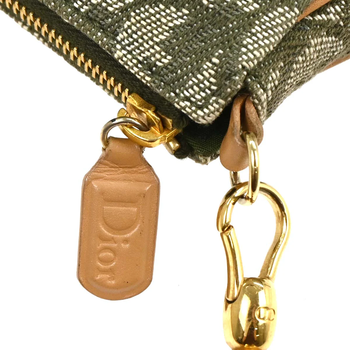 Christian Dior 2001 Green Trotter Saddle Handbag - Image 3