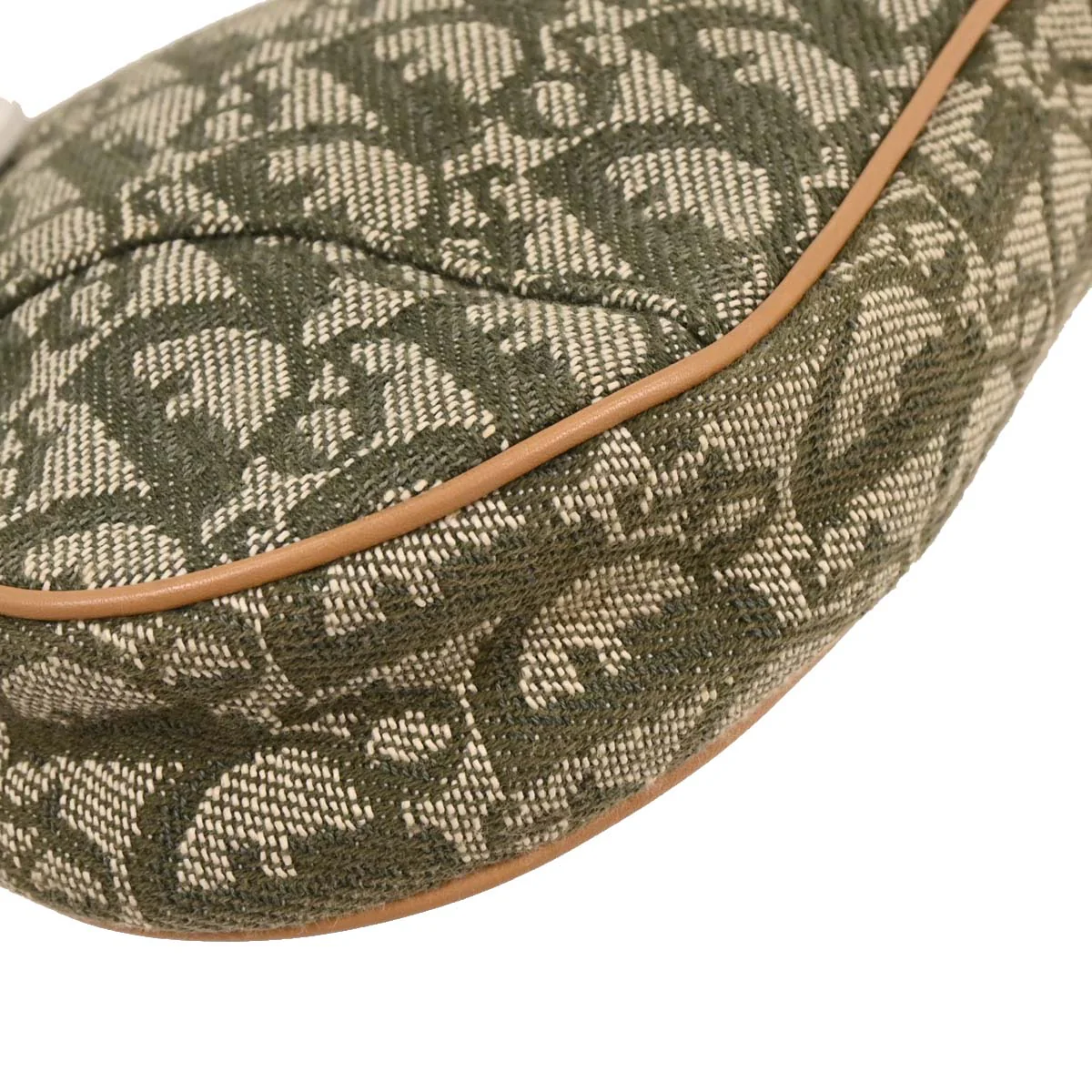 Christian Dior 2001 Green Trotter Saddle Handbag - Image 4