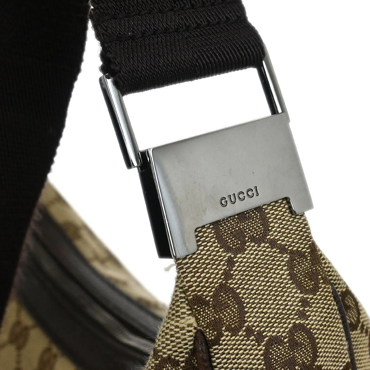 Gucci Beige GG Hobo Shoulder Bag - Image 5