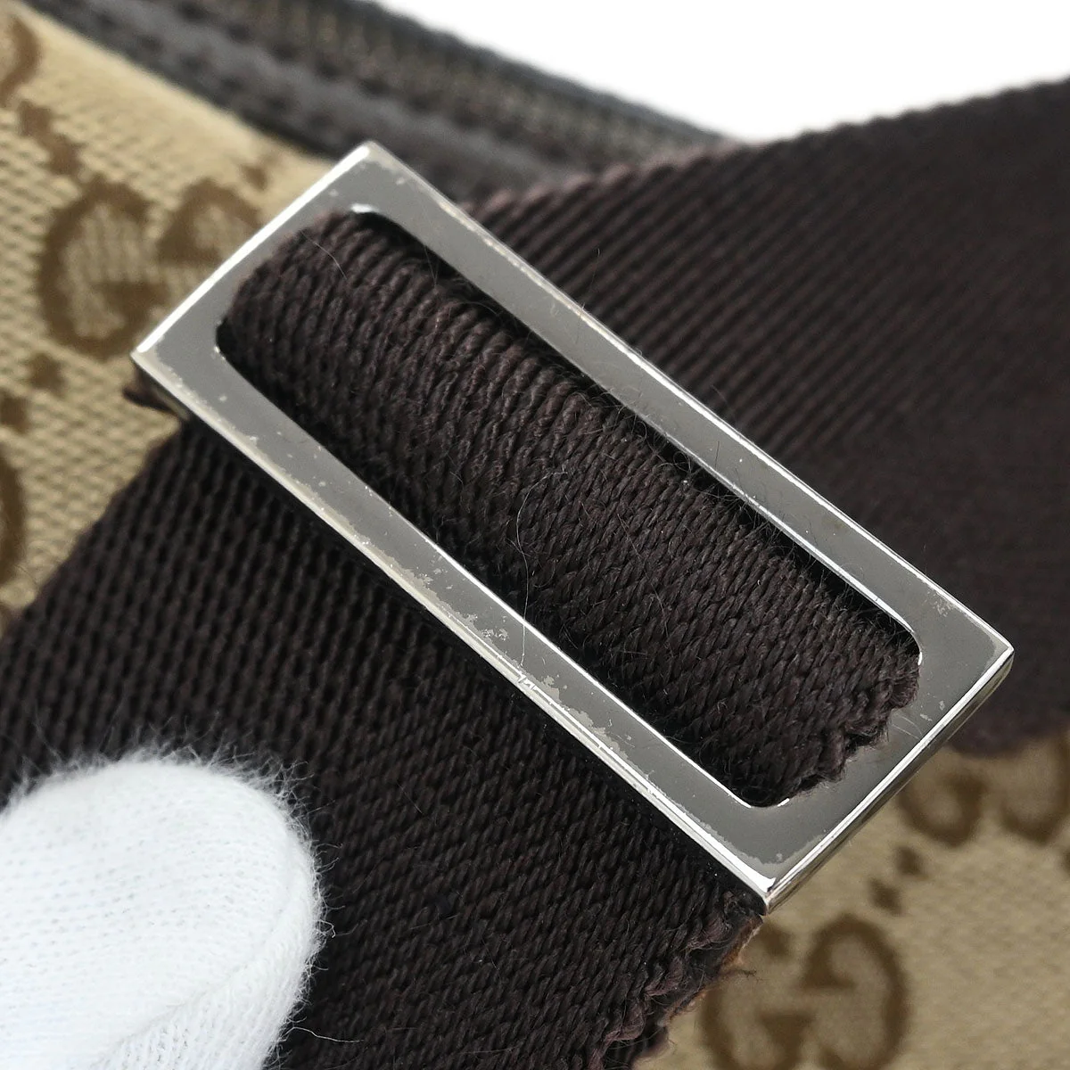 Gucci Beige GG Hobo Shoulder Bag - Image 6