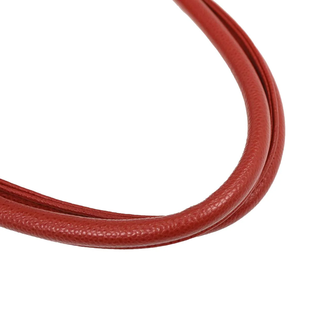 Chanel 2001-2003 Red Caviar Medallion Tote Handbag - Image 3