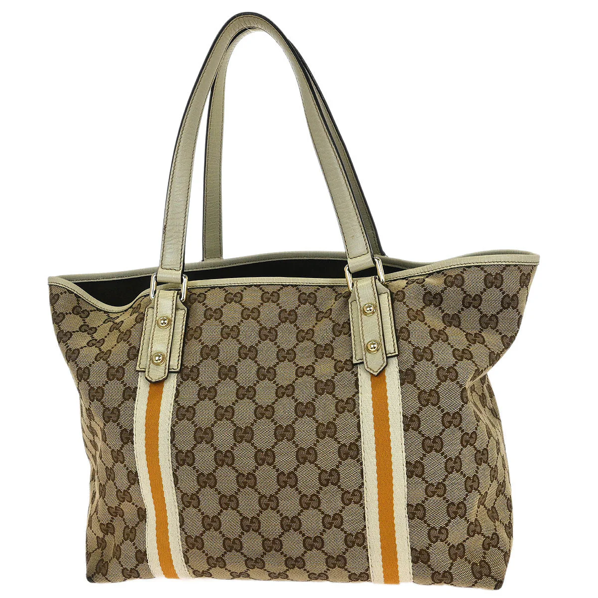 Gucci Beige GG Tote Handbag - Image 2