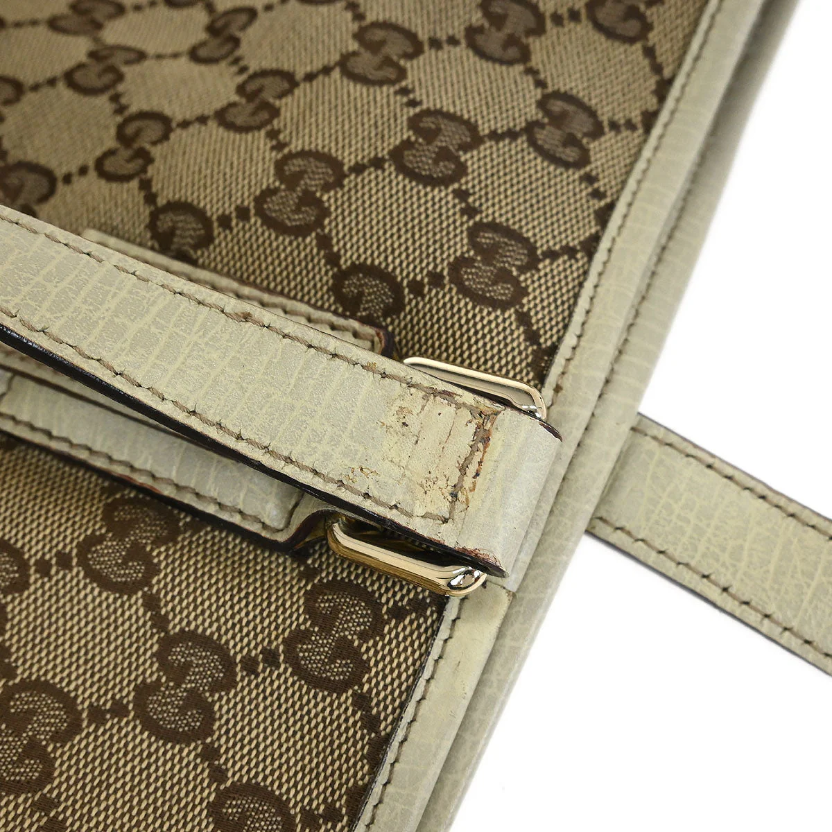 Gucci Beige GG Tote Handbag - Image 5