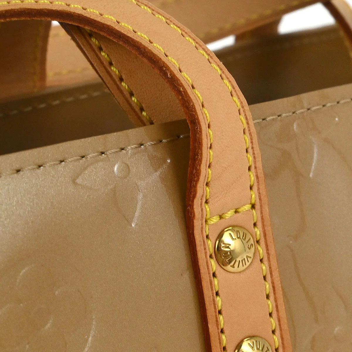 Louis Vuitton Beige Vernis Reade PM Tote Handbag M91334 - Image 5