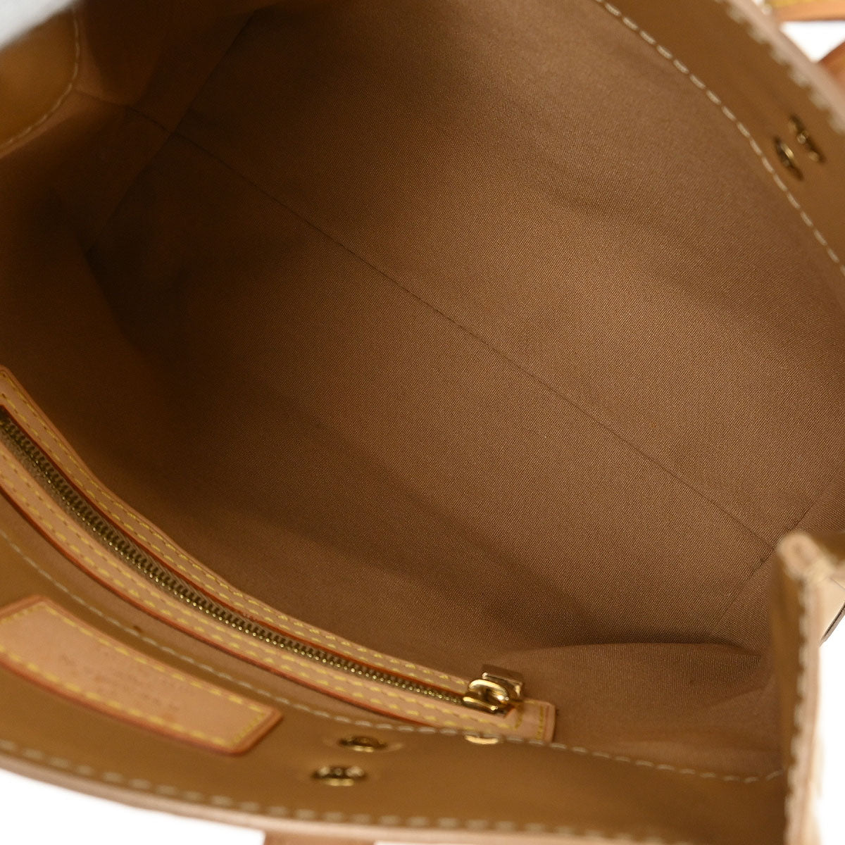 Louis Vuitton Beige Vernis Reade PM Tote Handbag M91334 - Image 7