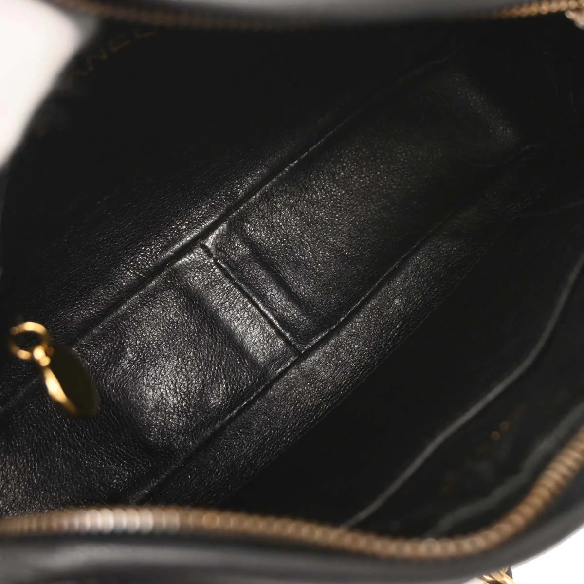 Chanel 1994-1996 Black Lambskin Camera Bag Mini - Image 7