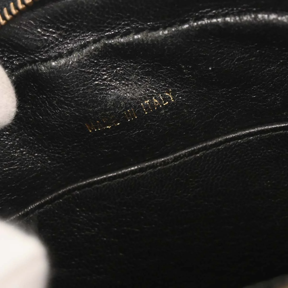 Chanel 1994-1996 Black Lambskin Camera Bag Mini - Image 9