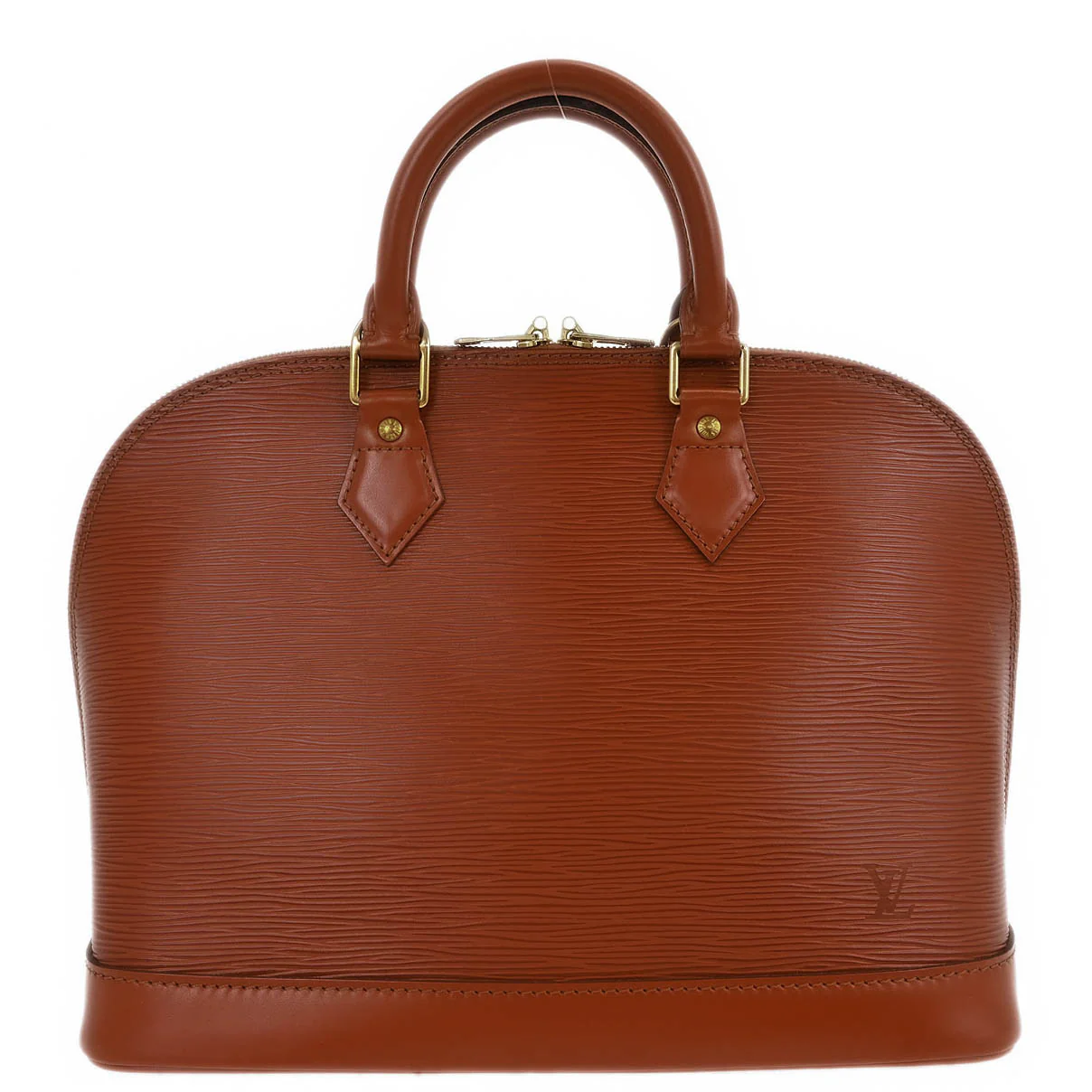 Louis Vuitton 1998 Brown Epi Alma Handbag M52143