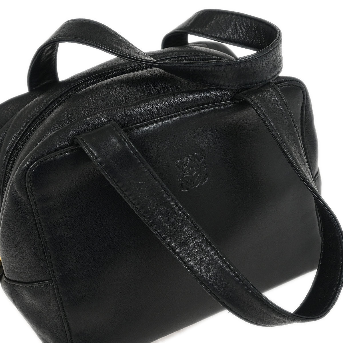 Loewe Black Lambskin Handbag - Image 7