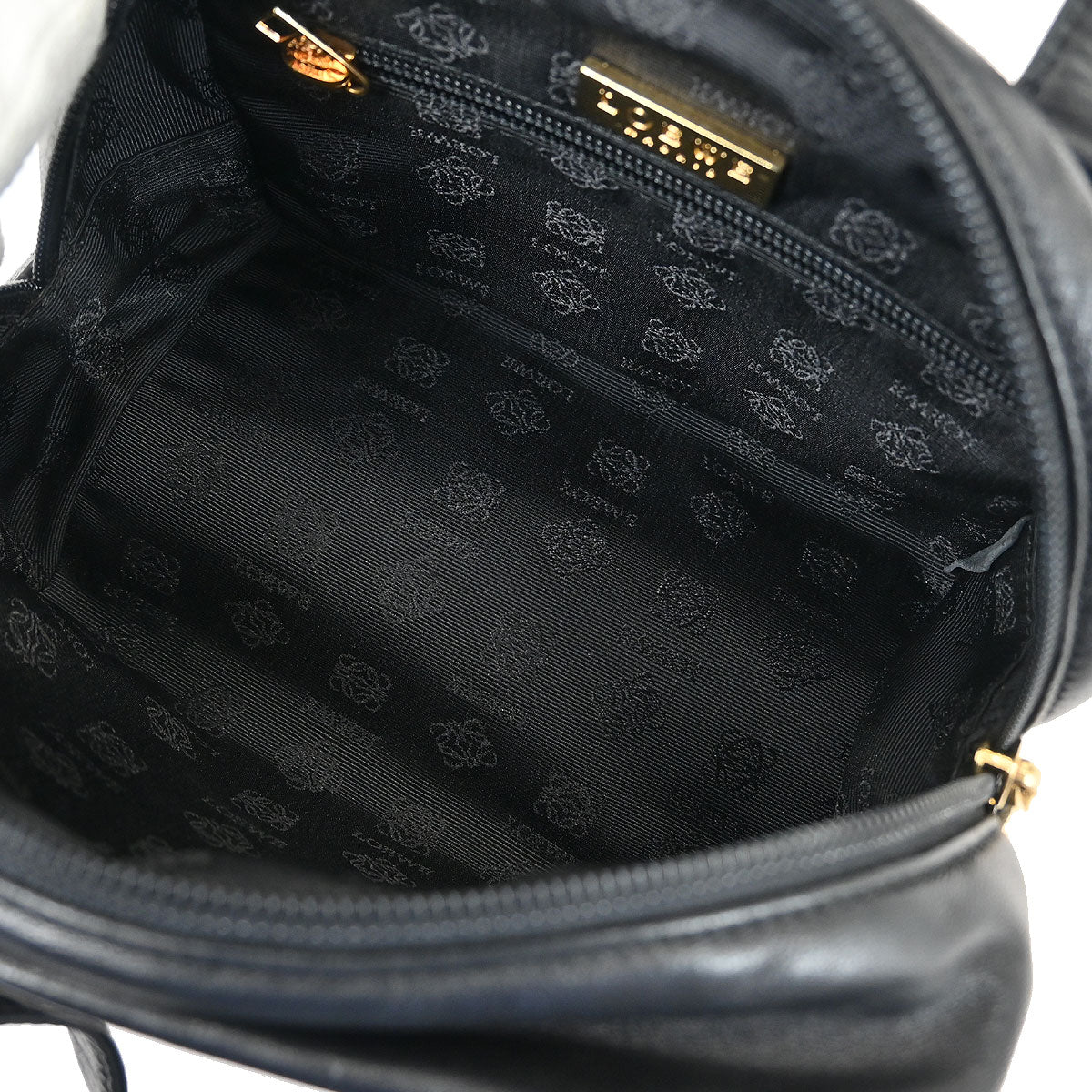 Loewe Black Lambskin Handbag - Image 8