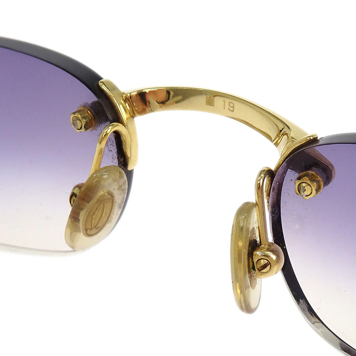 Cartier Sunglasses Eyewear Purple - Image 5