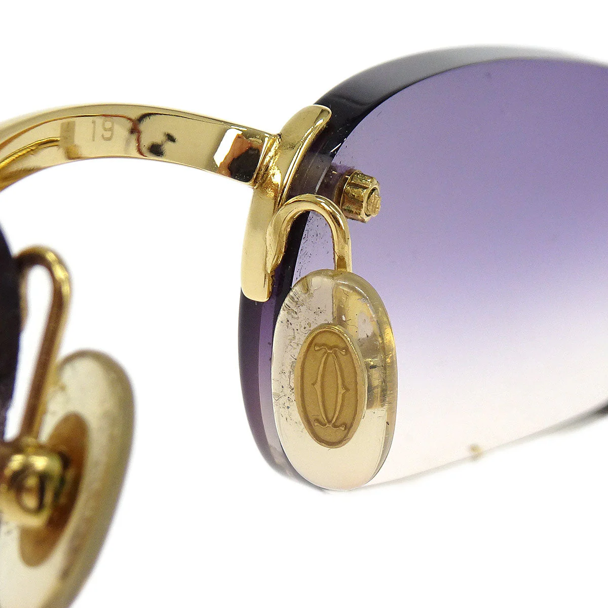Cartier Sunglasses Eyewear Purple - Image 6