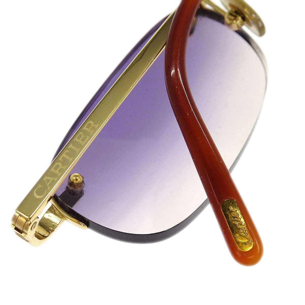 Cartier Sunglasses Eyewear Purple - Image 7
