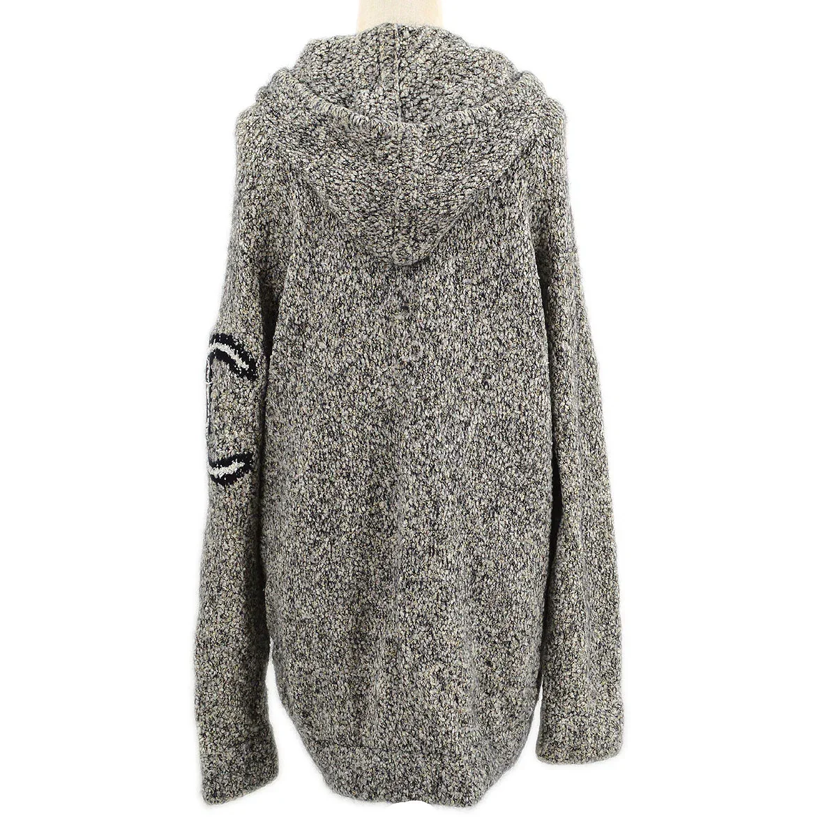 CHANEL 2007 CC penguin-motif knitted hoodie #38 - Image 2