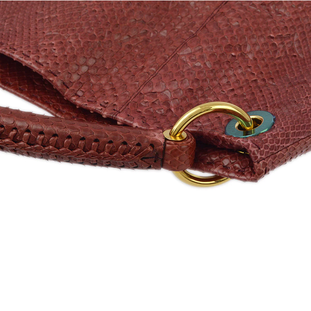 Louis Vuitton *  2012 Red Monogram Exotic Artsy MM Handbag M93451 - Image 10