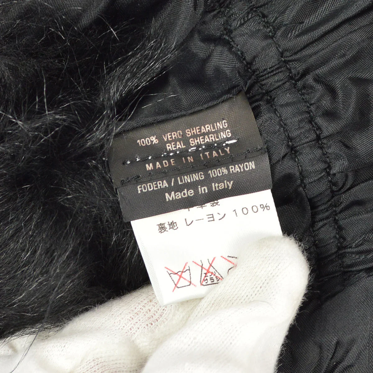 Gucci Fur Belt Black - Image 6