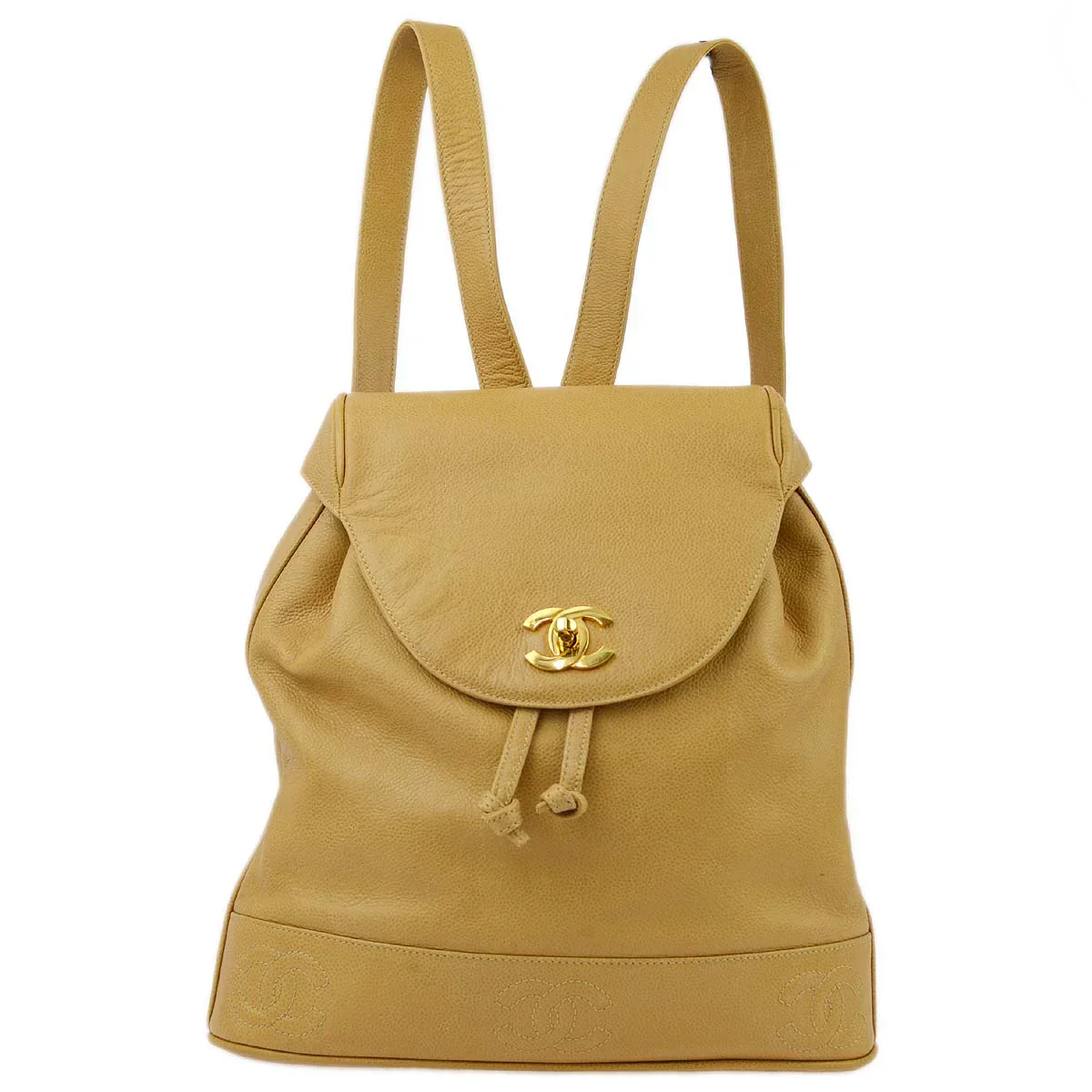Chanel 1994-1996 Caviar Triple CC Backpack