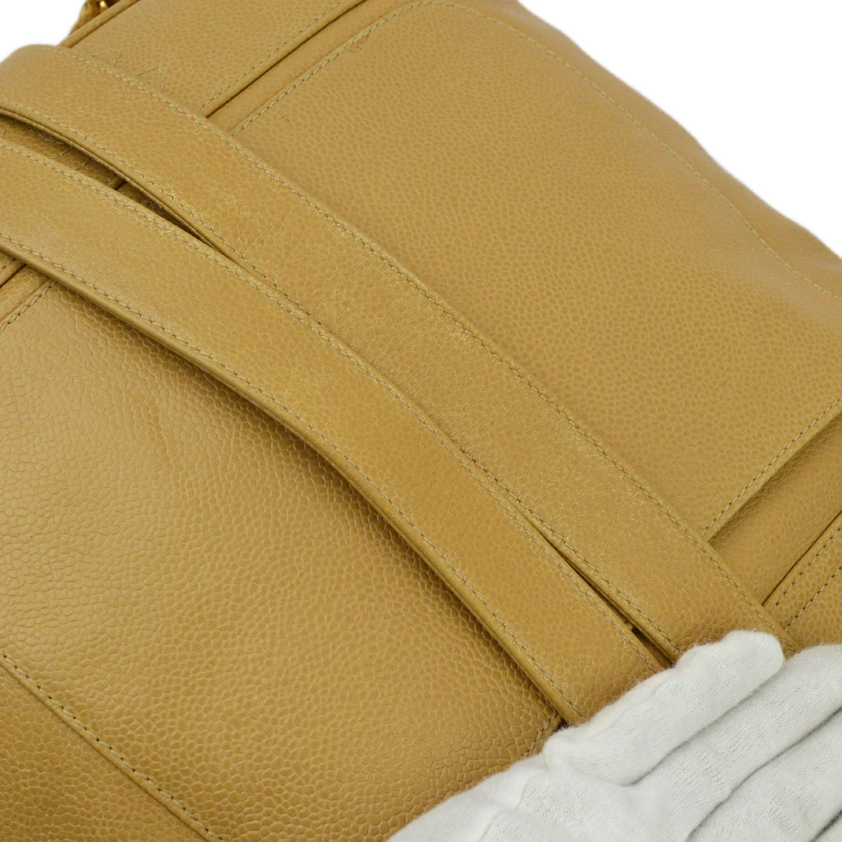 Chanel 1994-1996 Caviar Triple CC Backpack - Image 5