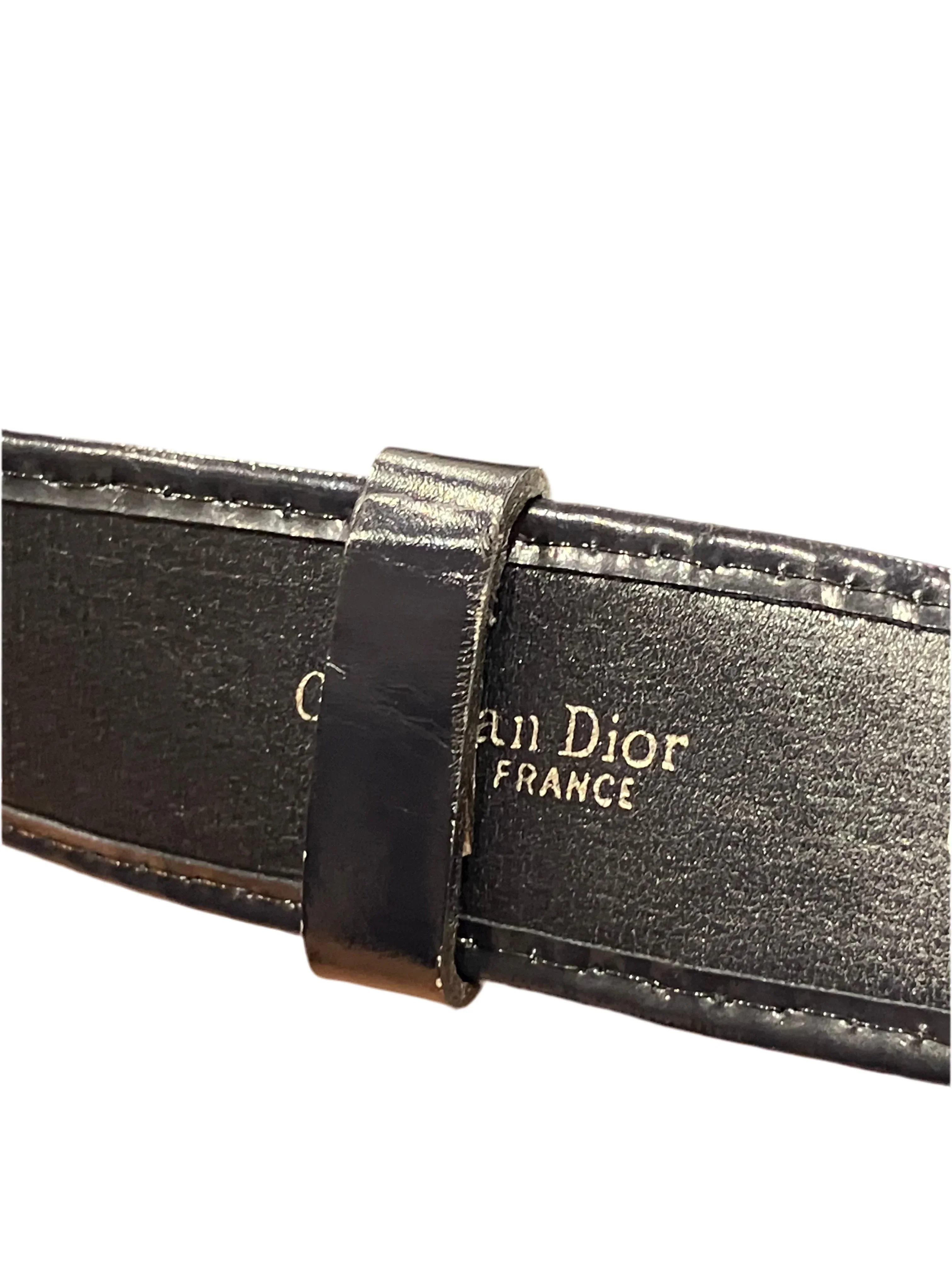 Christian Dior 1980s Trotter Belt #65 - Image 8