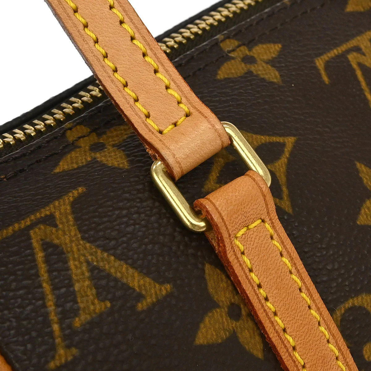 Louis Vuitton 2003 Monogram Papillon 19 Handbag M51389 - Image 6
